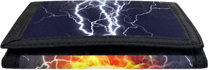 Rnyleeg Sport Theme Soccer Wallets,Kids Wallet for Girls Teens Trifold,Toddler Wallet for Boys, Cute Wallets with Coin Pocket and Card Holders,Novelty Wallets for Childrens - Image 3